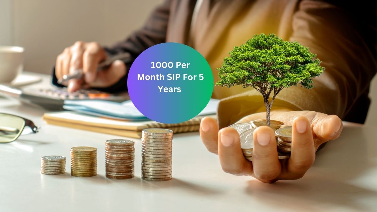 1000 Per Month SIP For 5 Years