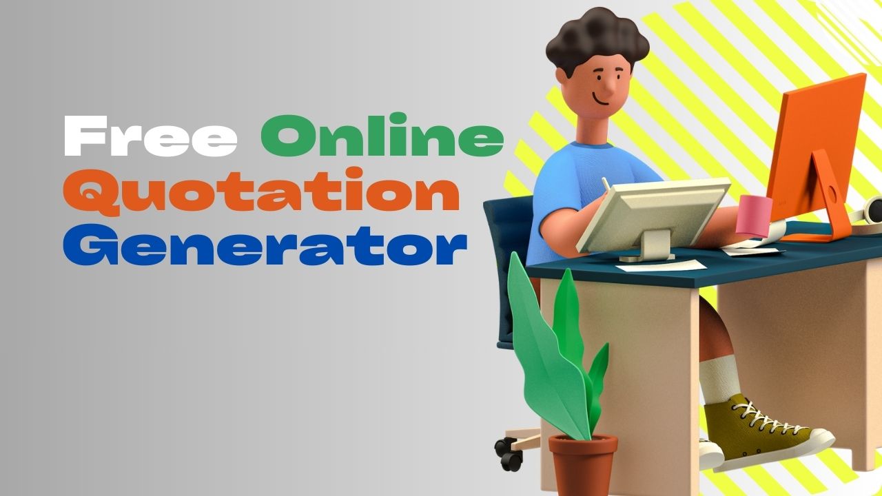 Free Online Quotation Generator