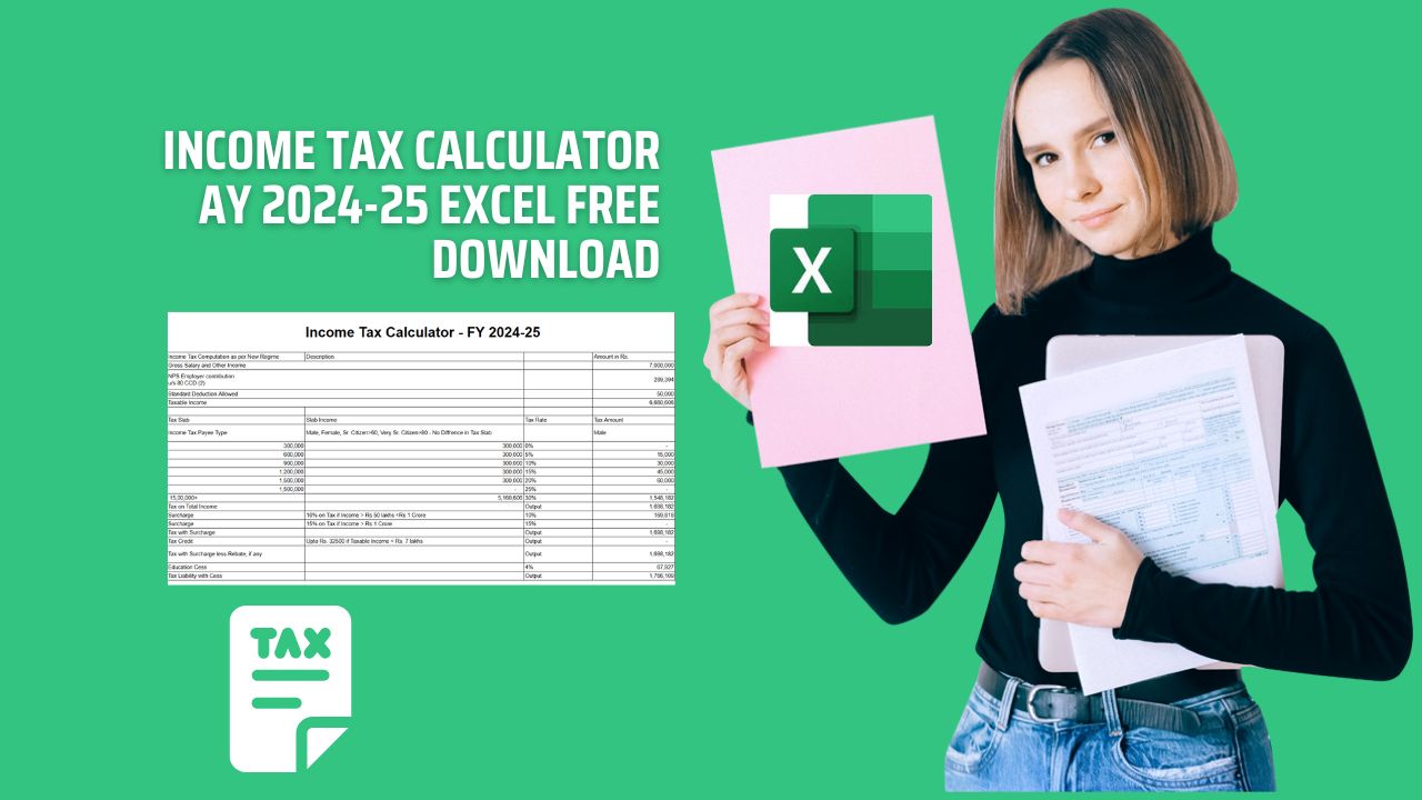income tax calculator excel