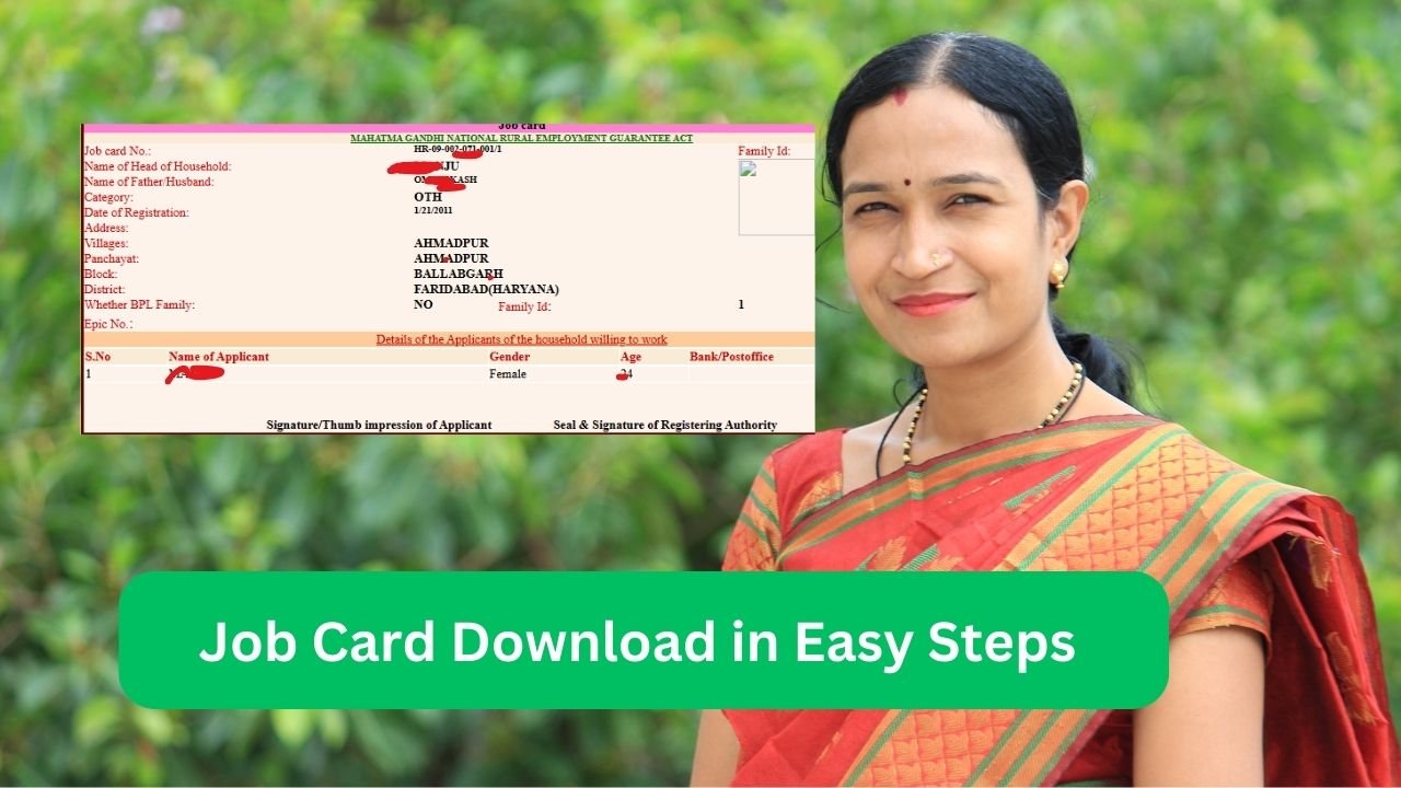 Job Card Download in Easy Steps